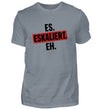 Eskaliert T-Shirt Herren - Herren T-Shirt - Wunsch Designs