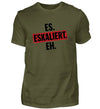 Eskaliert T-Shirt Herren - Herren T-Shirt - Wunsch Designs