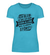 Ich bleib Damen T-Shirt - Damen T-Shirt - Wunsch Designs