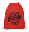 Ich bleib Turnbeutel - Turnbeutel - Wunsch Designs