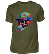Skull Hat T-Shirt Herren - Herren T-Shirt - Wunsch Designs