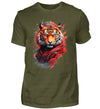Tiger Herren T-Shirt - Herren T-Shirt - Wunsch Designs