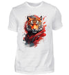 Tiger Herren T-Shirt - Herren T-Shirt - Wunsch Designs