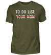 TO DO LIST T-Shirt Herren - Herren T-Shirt - Wunsch Designs