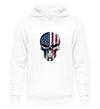 USA SKULL Herren Hoodie - Herren Hoodie - Wunsch Designs