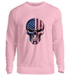 USA SKULL Herren Sweatshirt - Herren Sweatshirt - Wunsch Designs