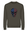 USA SKULL Herren Sweatshirt - Herren Sweatshirt - Wunsch Designs