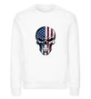 USA SKULL Herren Sweatshirt - Herren Sweatshirt - Wunsch Designs