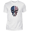 USA SKULL T-Shirt Herren - Herren T-Shirt - Wunsch Designs