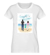 Familie am Strand T-Shirt Damen - Damen T-Shirt - Wunsch Designs